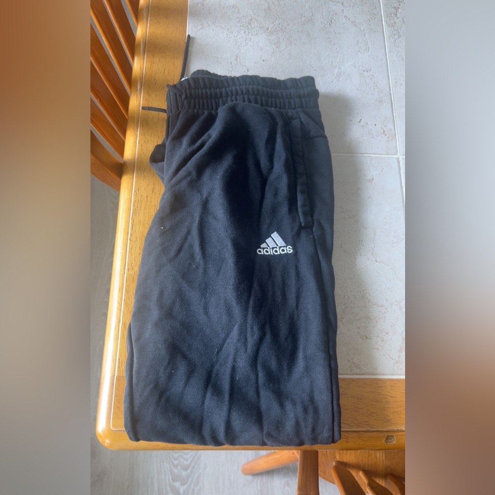 Adidas Black Jogger Pants